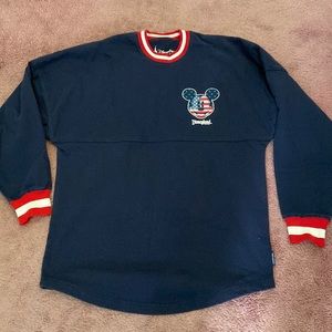 Disney Parks- Disneyland Spirit Jersey- Red, white & blue